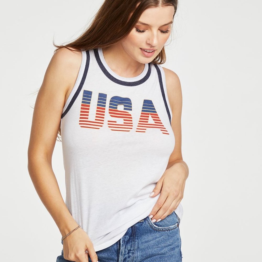 Chaser Team USA Tank Top Size XS
